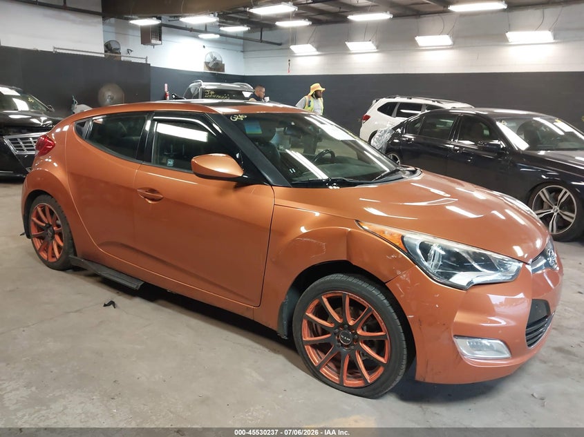 2016 Hyundai Veloster VIN: KMHTC6AD1GU285346 Lot: 45530237