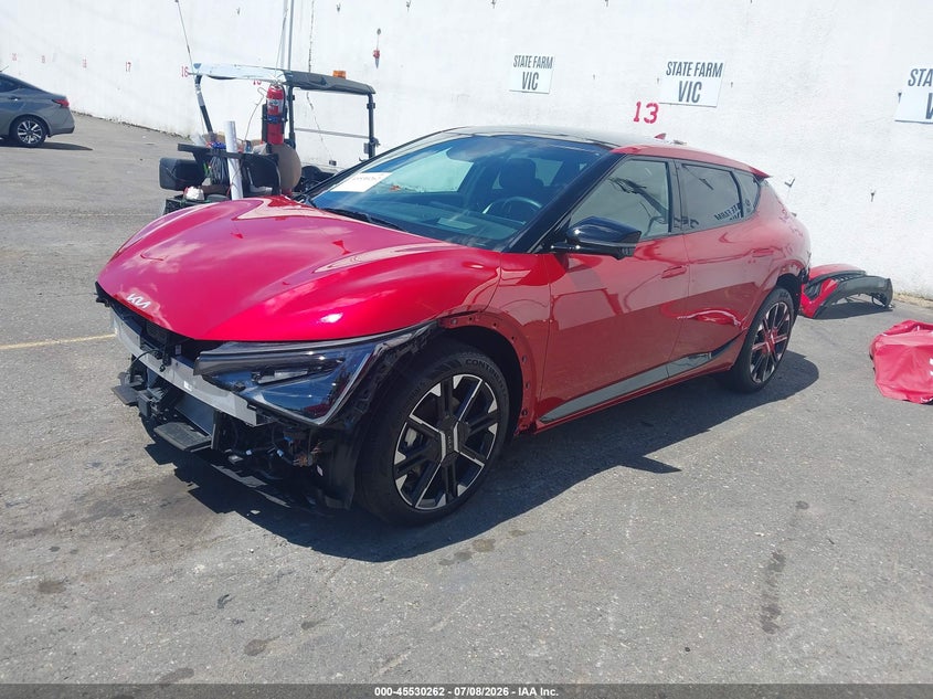 Vin: 5xyc4djc6sg010112, lot: 46028506, kia ev6 gt-line awd 20252
