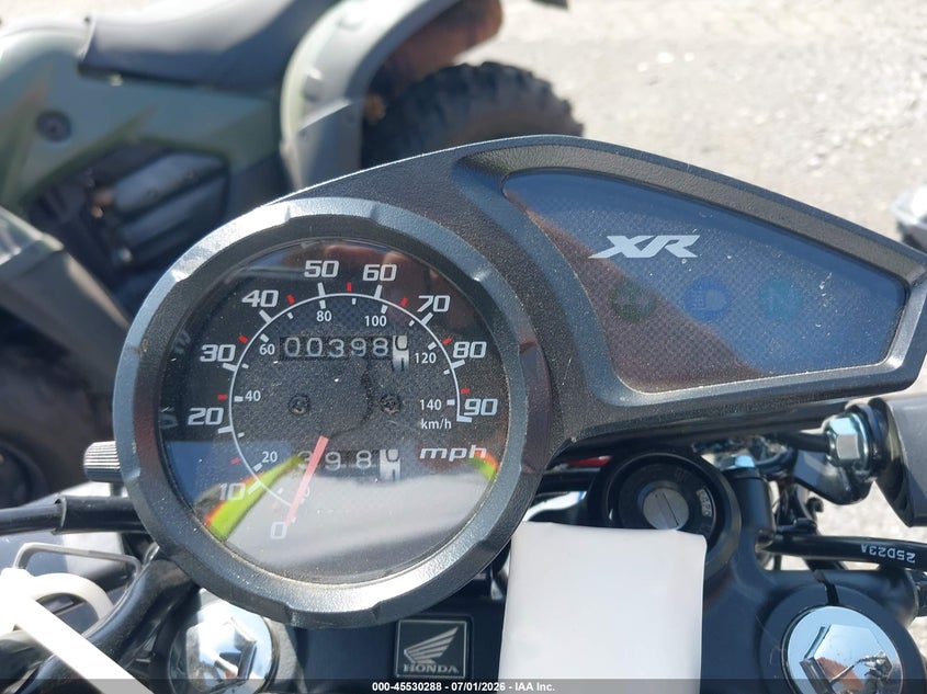 2025 Honda Xr150L E VIN: 3H1KD1310SD203005 Lot: 45530288