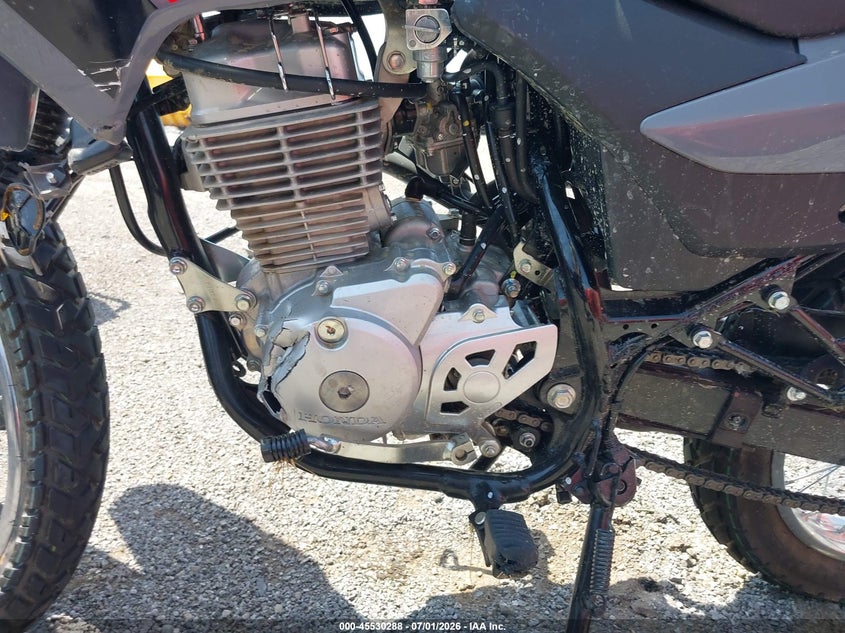2025 Honda Xr150L E VIN: 3H1KD1310SD203005 Lot: 45530288