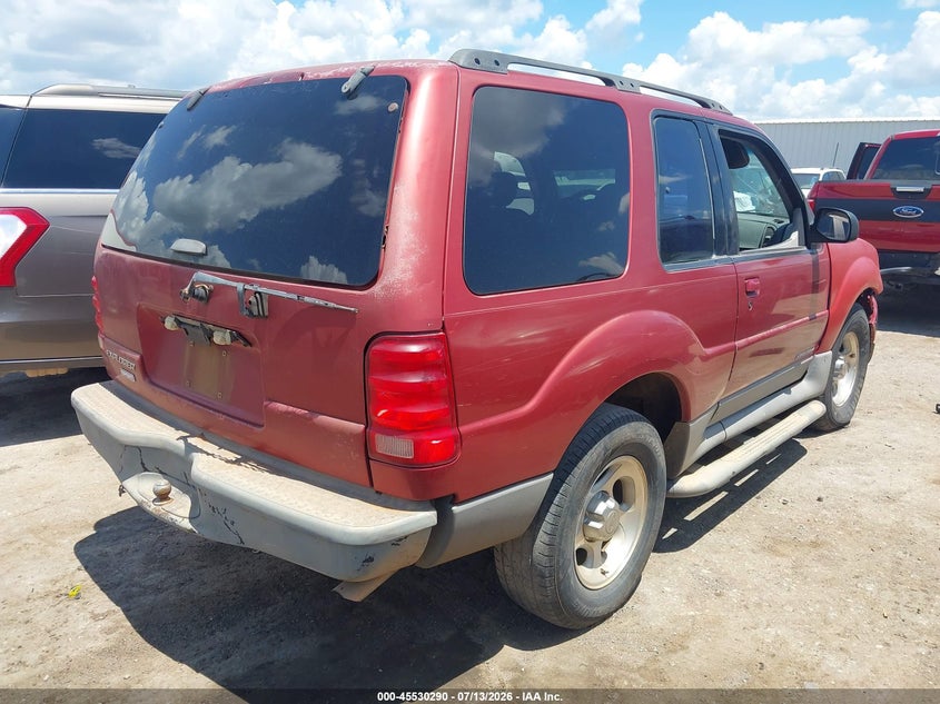 FORD EXPLORER SPORT 2001 VIN 1FMYU70E11UA77266