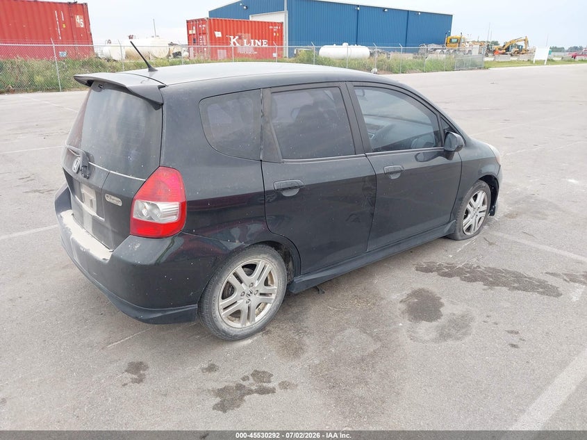 2008 HONDA FIT auction photo 4