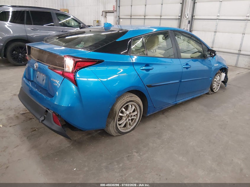 Vin: jtdl9mfu7n3031420, lot: 46028540, toyota prius xle awd-e 20224