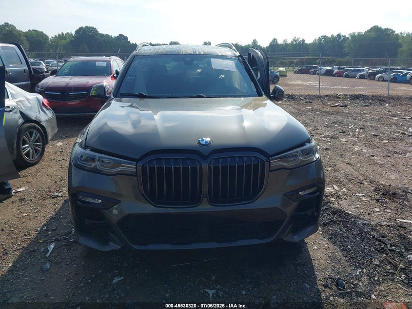 2022 BMW X7 M50I VIN: 5UXCX6C0XN9L50647 Lot: 45530320