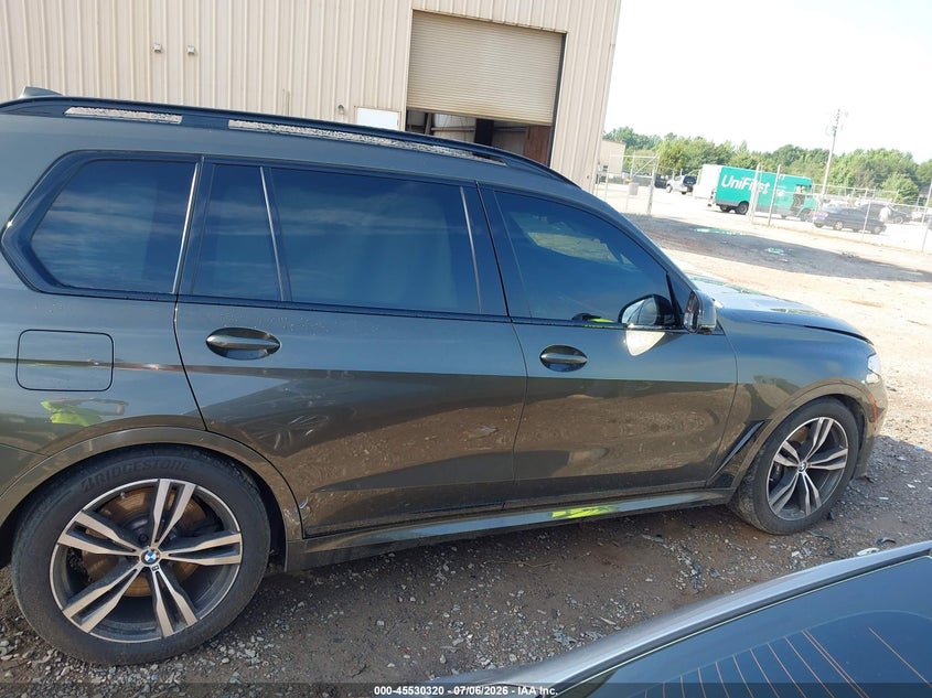 2022 BMW X7 M50I VIN: 5UXCX6C0XN9L50647 Lot: 45530320