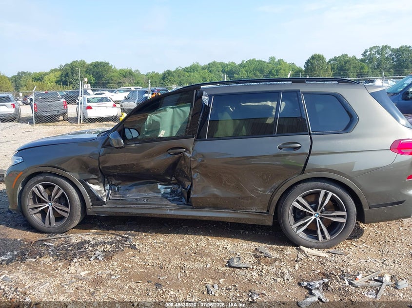 2022 BMW X7 M50I VIN: 5UXCX6C0XN9L50647 Lot: 45530320