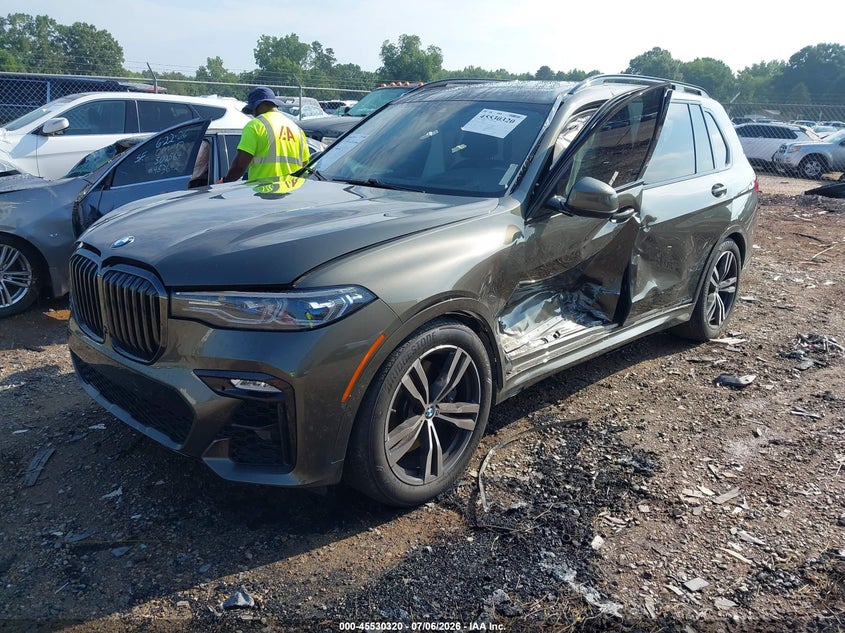 Vin: 5uxcx6c0xn9l50647, lot: 46028564, bmw x7 m50i 20222