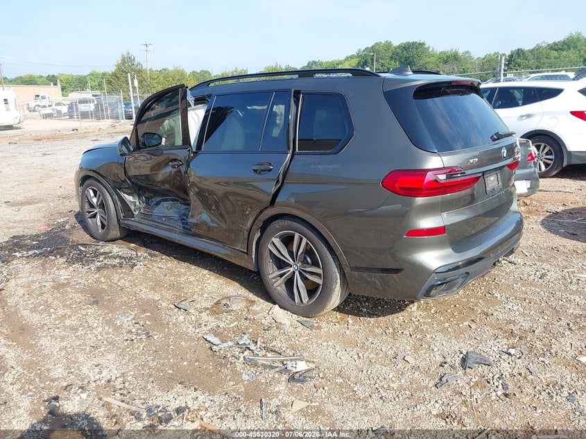 Vin: 5uxcx6c0xn9l50647, lot: 46028564, bmw x7 m50i 20223