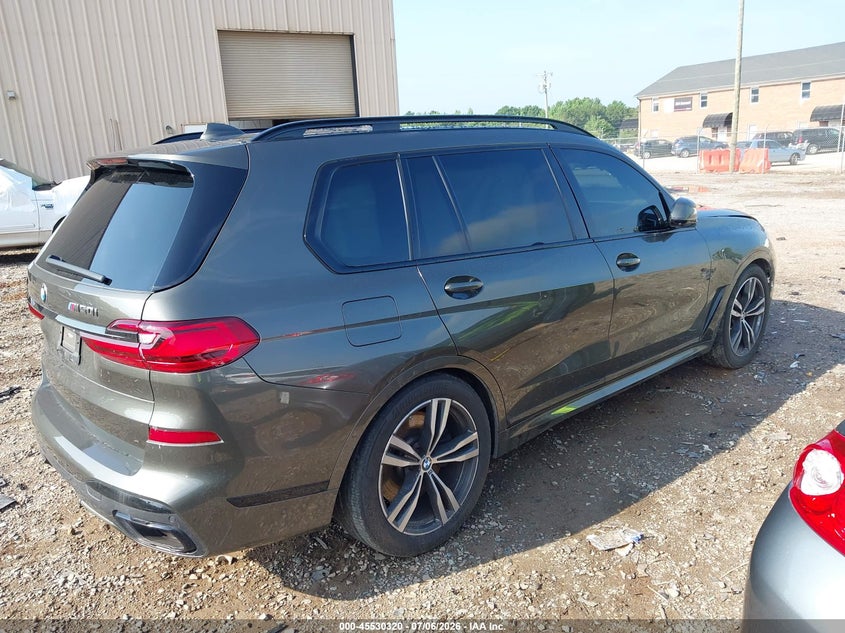 Vin: 5uxcx6c0xn9l50647, lot: 46028564, bmw x7 m50i 20224