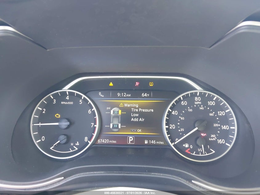 2017 NISSAN MAXIMA auction photo 7