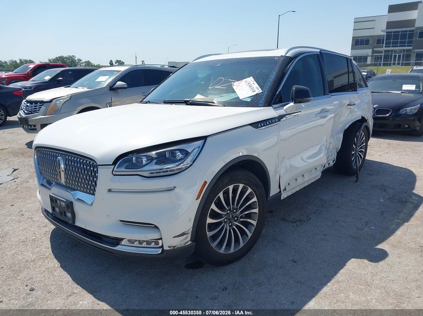 Vin: 5lm5j7wc3mgl07844, lot: 46028602, lincoln aviator reserve 20212