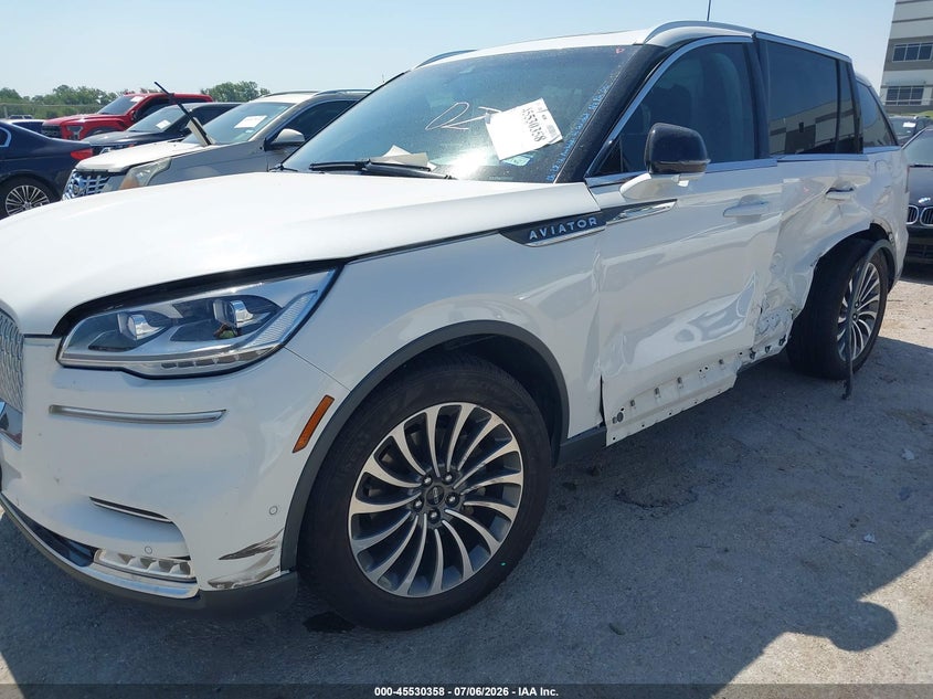 2021 Lincoln Aviator Reserve VIN: 5LM5J7WC3MGL07844 Lot: 45530358