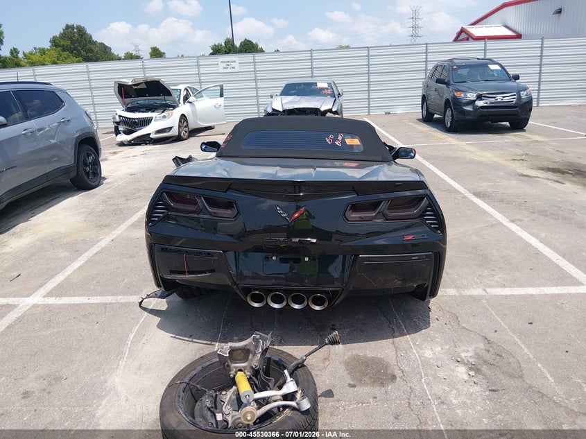 2015 Chevrolet Corvette Stingray Z51 VIN: 1G1YK3D72F5101356 Lot: 45530366