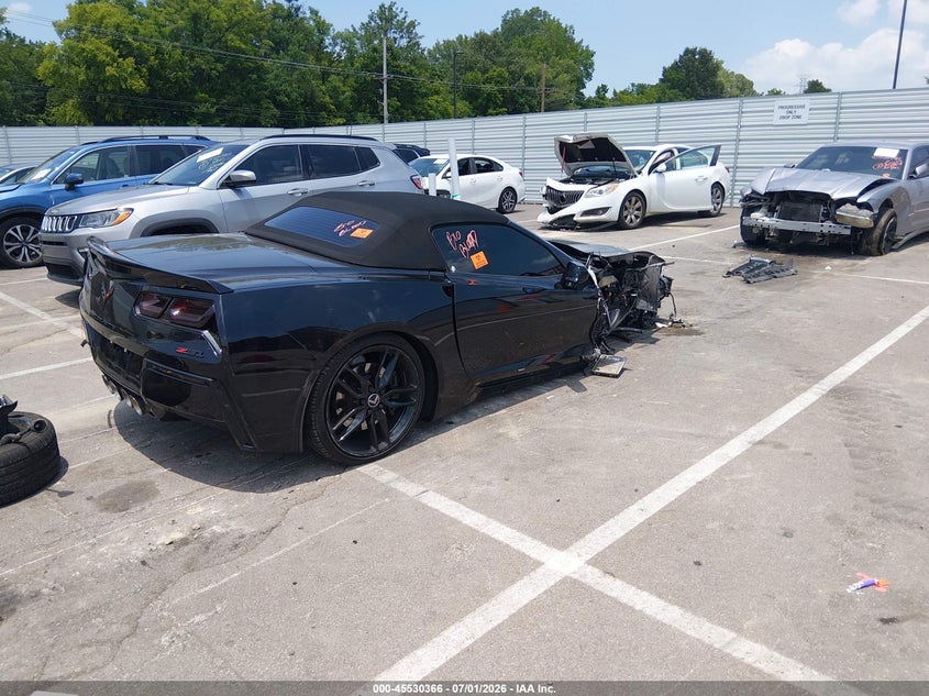 Vin: 1g1yk3d72f5101356, lot: 46028610, chevrolet corvette stingray z51 20154