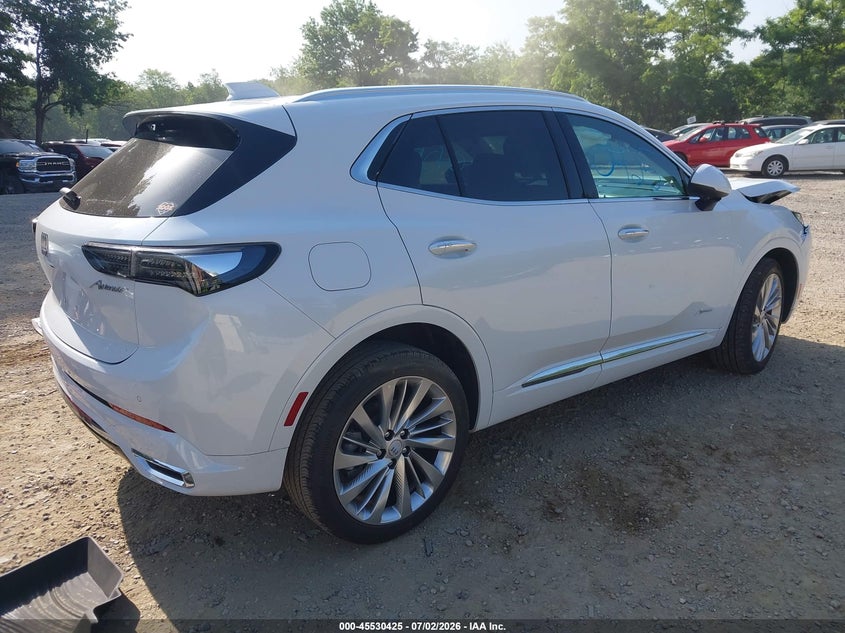 Vin: lrbfzsr41td020576, lot: 46028669, buick envision avenir awd 20264