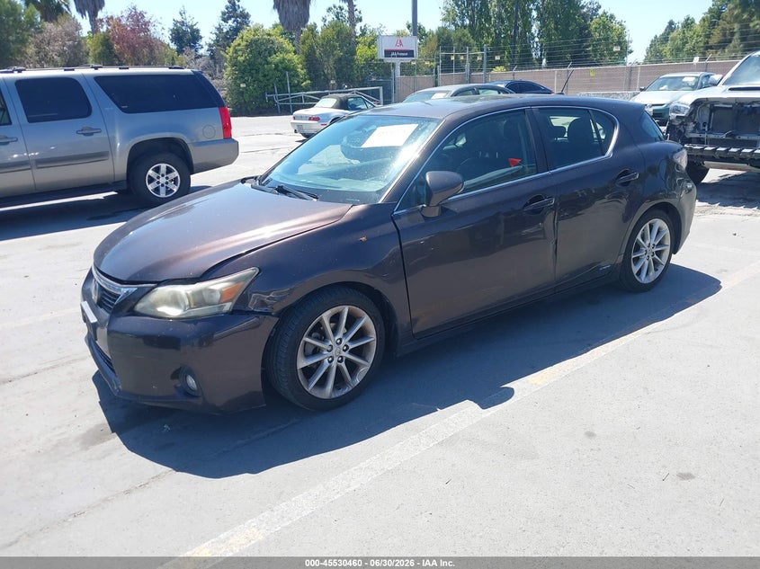 2011 LEXUS CT 200H — zdjęcie 2