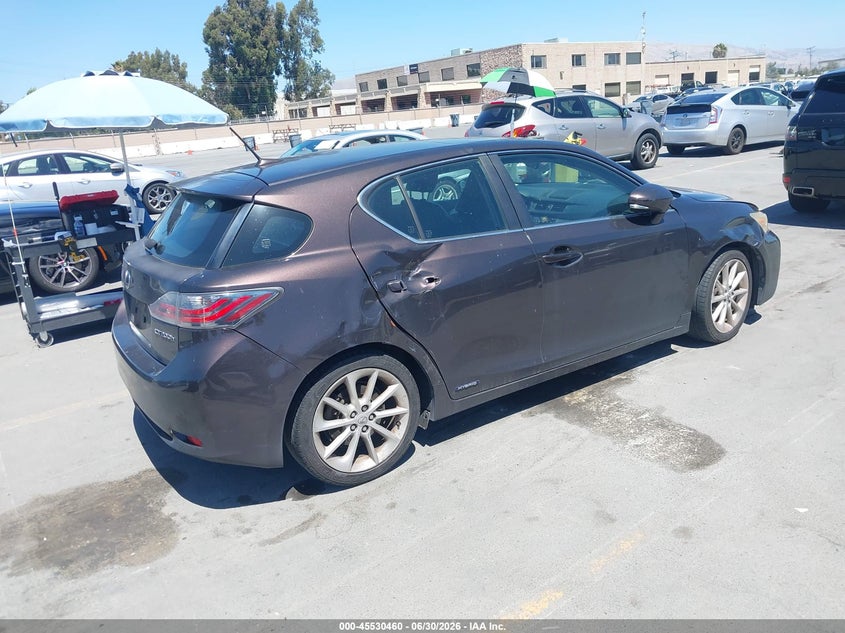 2011 LEXUS CT 200H — zdjęcie 4