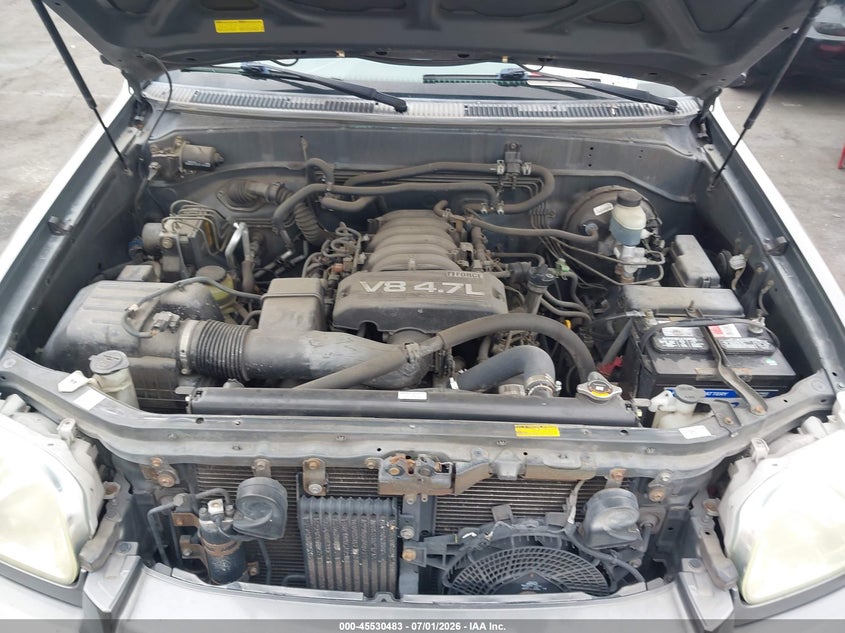 2005 Toyota Sequoia Sr5 V8 VIN: 5TDZT34A85S252778 Lot: 45530483