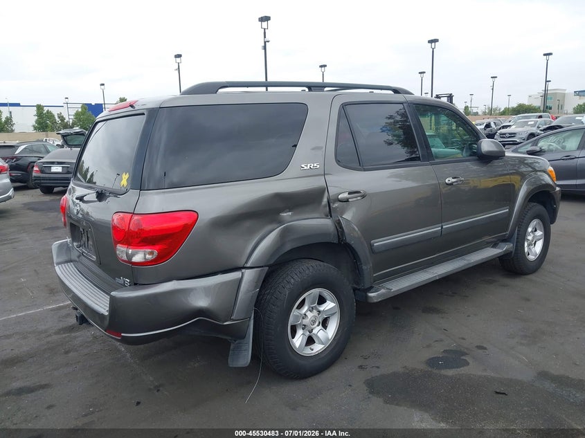 2005 Toyota Sequoia Sr5 V8 VIN: 5TDZT34A85S252778 Lot: 45530483