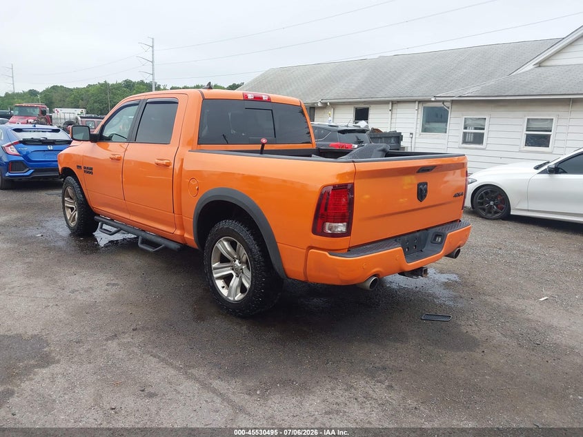 Vin: 1c6rr7mtxfs691259, lot: 46028738, ram 1500 sport 20153