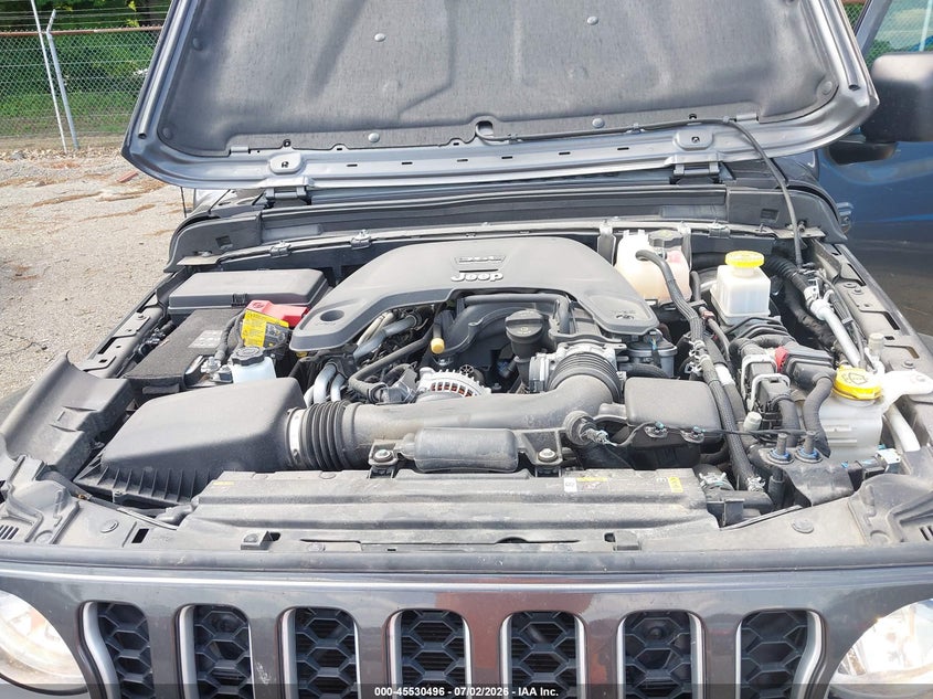 2021 Jeep Gladiator Overland 4X4 VIN: 1C6HJTFG5ML617041 Lot: 45530496