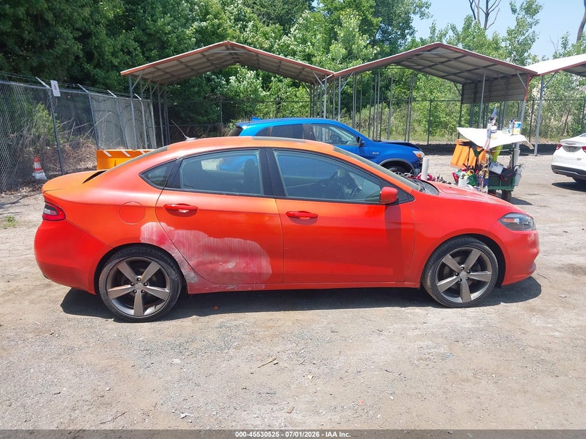 2015 Dodge Dart Gt VIN: 1C3CDFEB4FD268036 Lot: 45530525