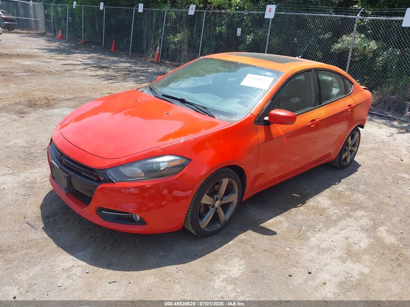 Vin: 1c3cdfeb4fd268036, lot: 46028769, dodge dart gt 20152
