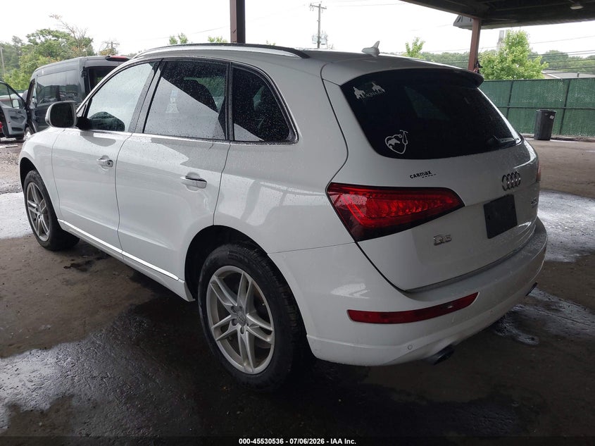 Vin: wa1l2afp8ha045995, lot: 46028780, audi q5 2.0t premium 20173