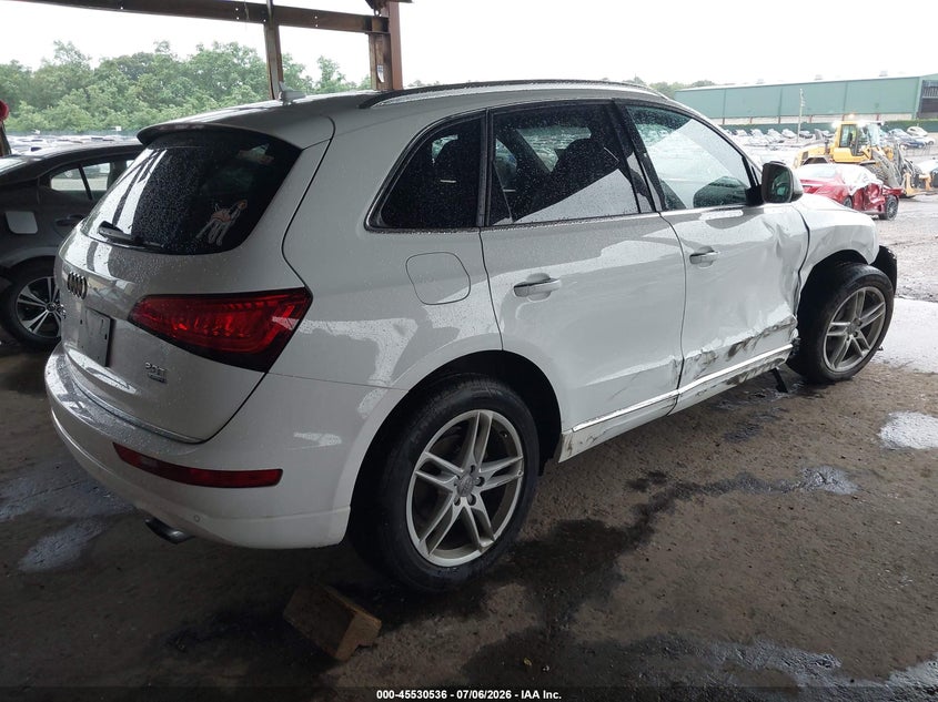 Vin: wa1l2afp8ha045995, lot: 46028780, audi q5 2.0t premium 20174
