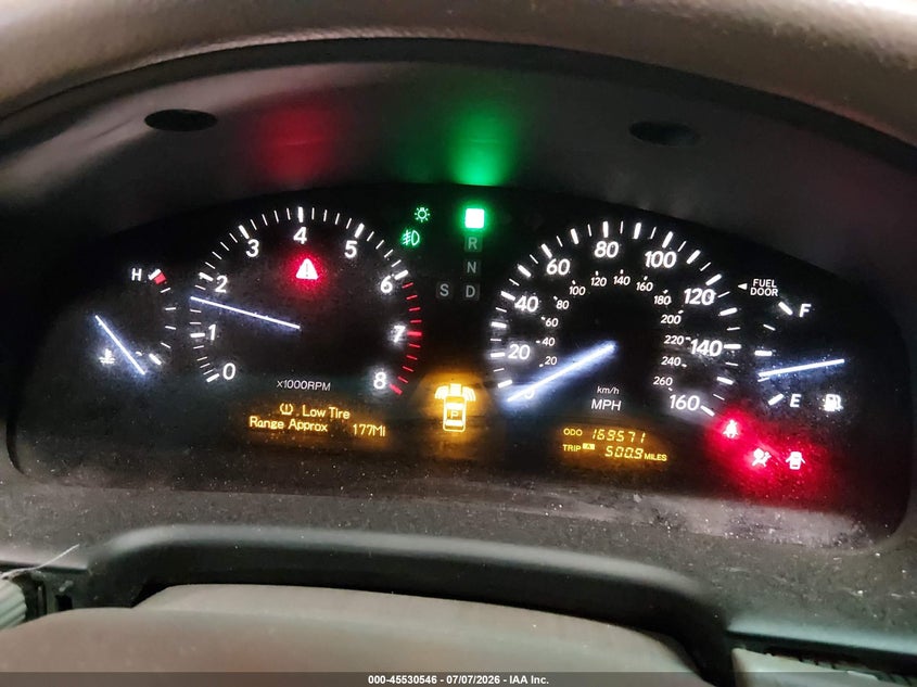 2004 Lexus Ls 430 VIN: JTHBN36F040155353 Lot: 45530546