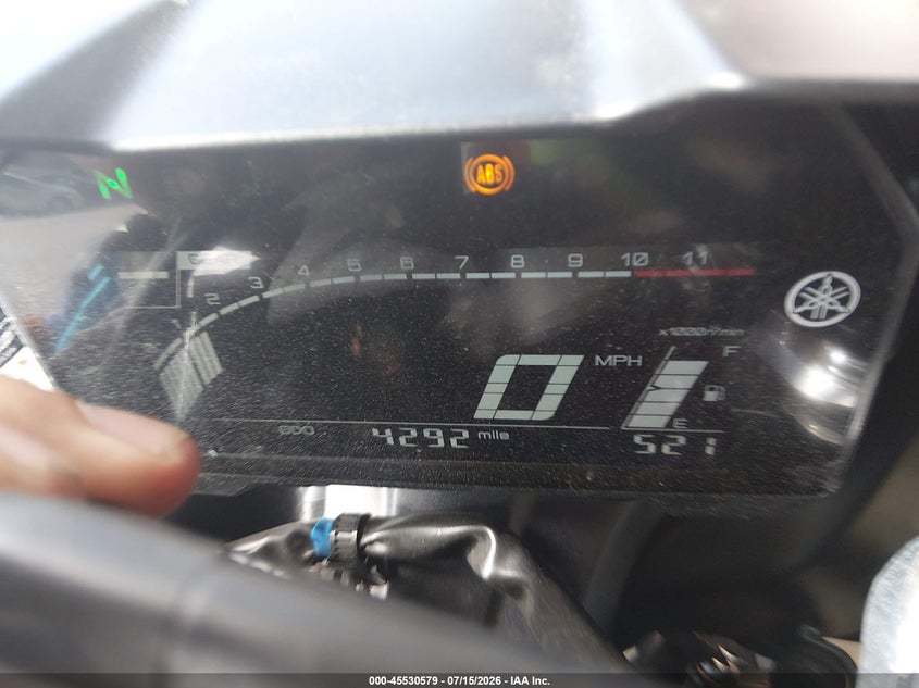 2025 YAMAHA YZFR7 auction photo 7