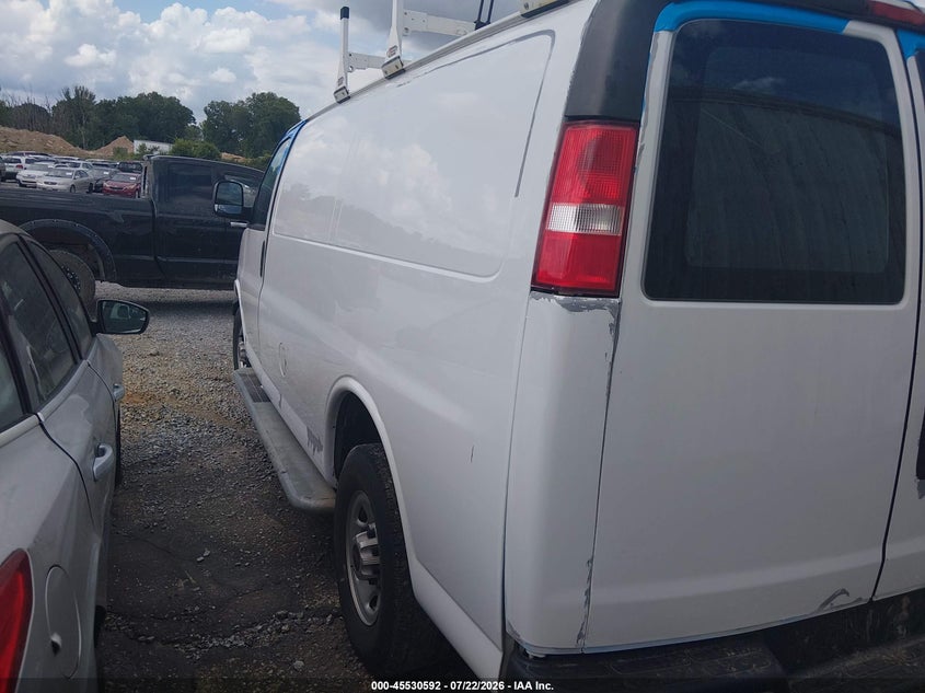 Vin: 1gtw7afp8n1166588, lot: 46028836, gmc savana cargo rwd 2500 regular wheelbase work van 20223