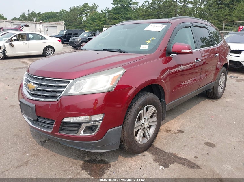 2015 Chevrolet Traverse Lt 1GNKRGKD5FJ382964 photo 1
