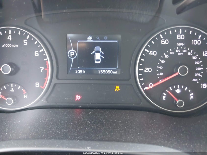 2016 KIA OPTIMA SEDAN 2.4L I-4 DI, DOHC, VVT, 185HP