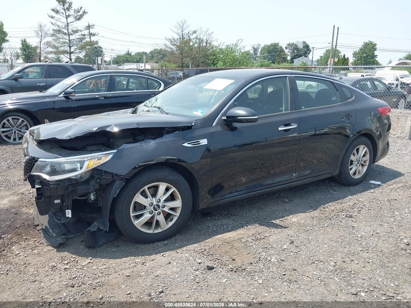 Vin: 5xxgt4l35gg034687, lot: 46028868, kia optima lx 20162