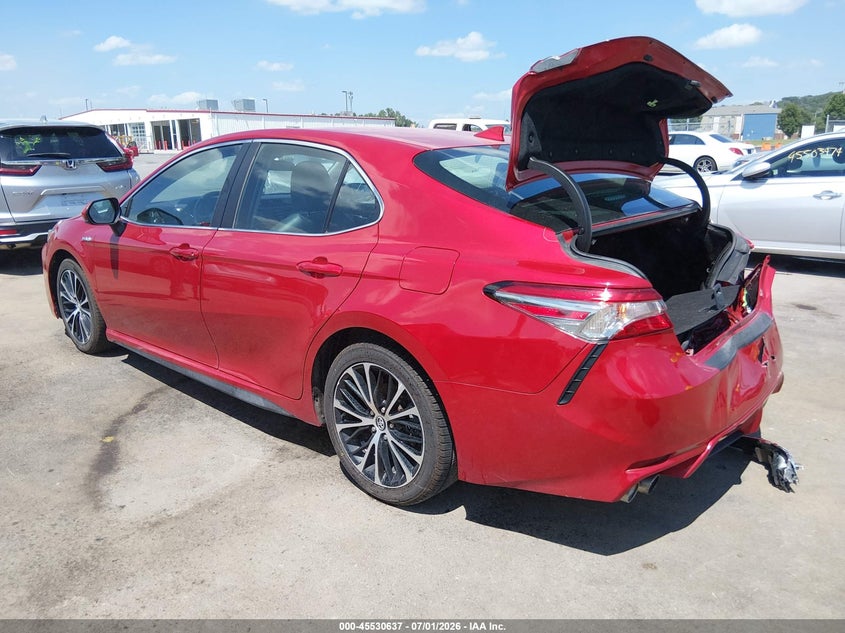 2019 TOYOTA CAMRY HYBRID auction photo 3