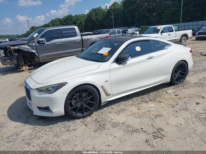 Vin: jn1ev7ek7hm362103, lot: 46028886, infiniti q60 3.0t premium 20172