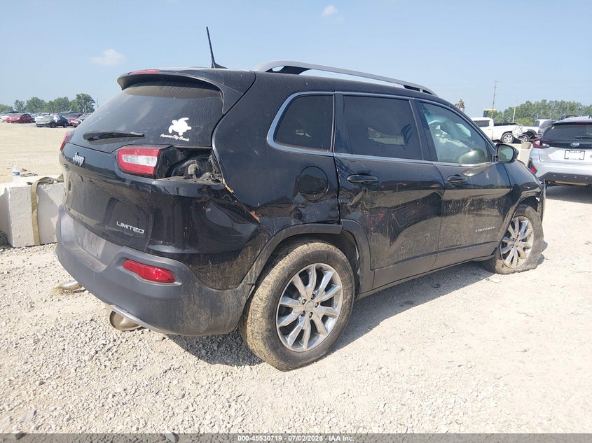 2016 JEEP CHEROKEE auction photo 4