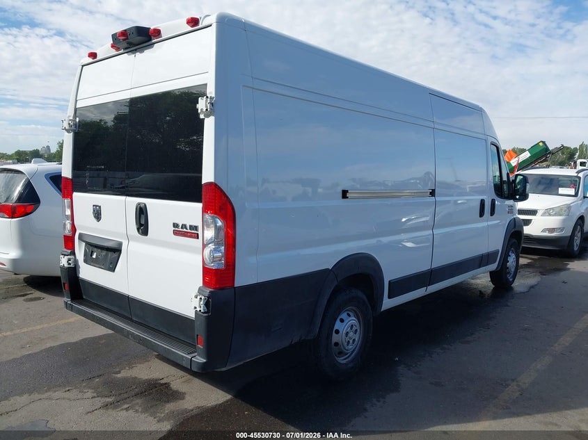 Vin: 3c6mrvjg1ne115535, lot: 46028974, ram promaster 3500 cargo van high roof 159 wb ext 20224