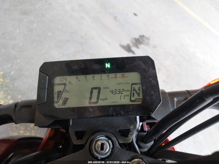 2024 Honda Grom 125 VIN: MLHJC9212R5202373 Lot: 45530749