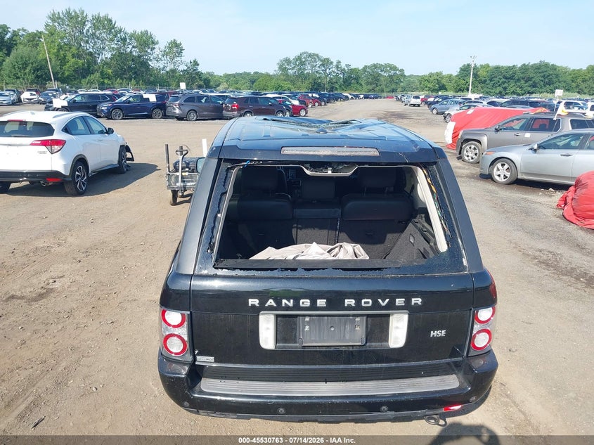 2011 Land Rover Range Rover Hse VIN: SALMF1D48BA340294 Lot: 45530763