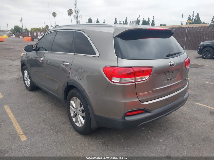2016 KIA SORENTO SPORT UTILITY VEHICLE 3.3L V-6 DI, DOHC, VVT, 290HP