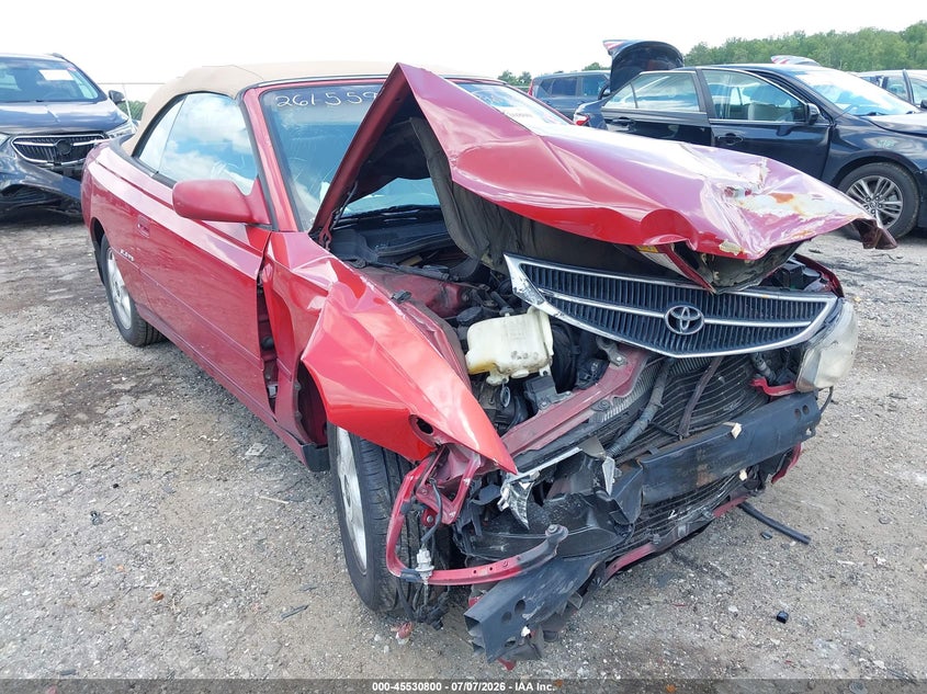 2000 Toyota Camry Solara Sle V6 VIN: 2T1FF28P9YC401974 Lot: 45530800