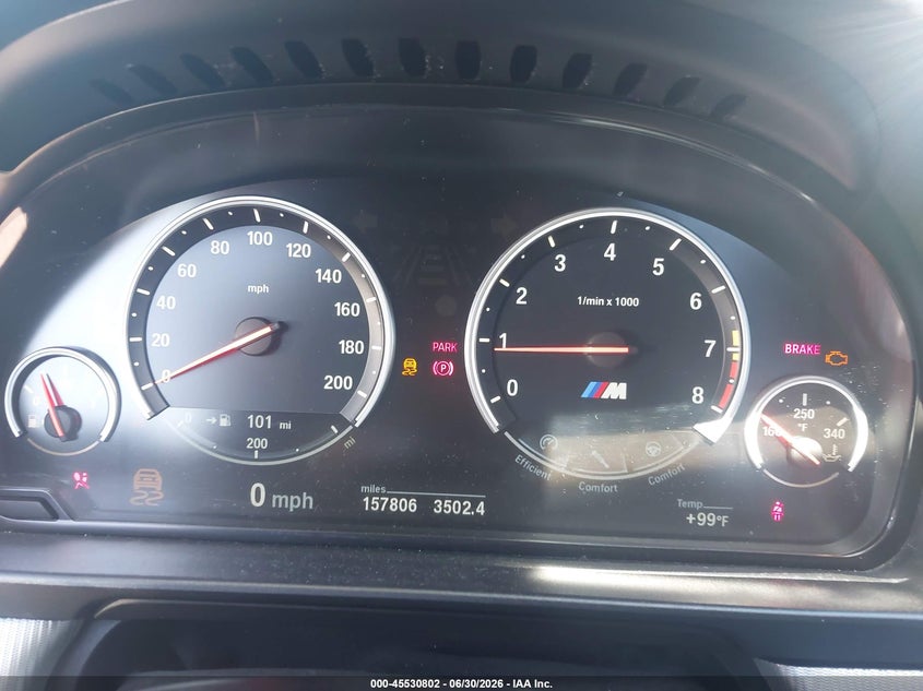 2016 BMW M5 auction photo 7