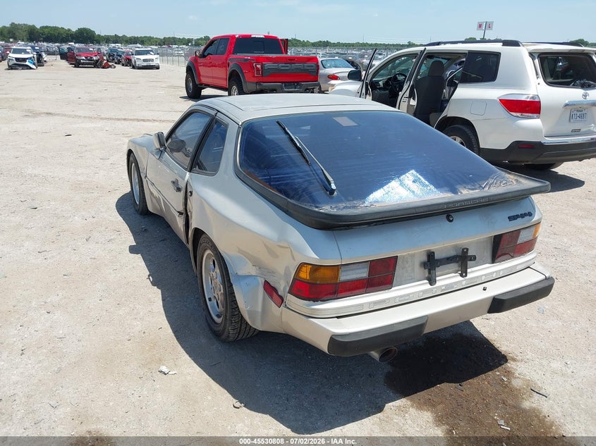 1986 PORSCHE 944 auction photo 3