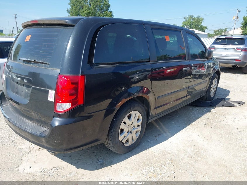 Vin: 2c4rdgbg4er405287, lot: 46029055, dodge grand caravan american value pkg 20144