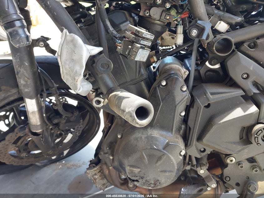 2025 Kawasaki Ex650 P VIN: ML5EXEP12SDAF5843 Lot: 45530828