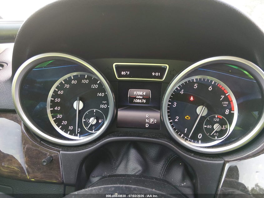 2015 Mercedes-Benz Ml 350 VIN: 4JGDA5JB7FA616174 Lot: 45530838