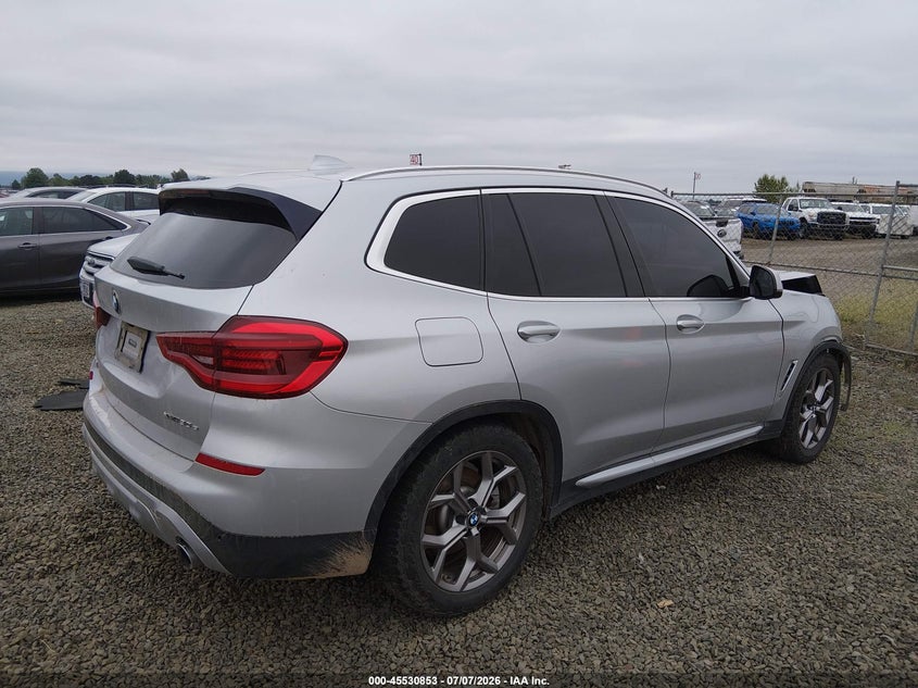 BMW X3 PHEV 2021 VIN 5UXTS1C06M9G26485