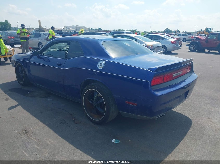 Vin: 2c3cdybt9ch155724, lot: 46029105, dodge challenger r/t 20123